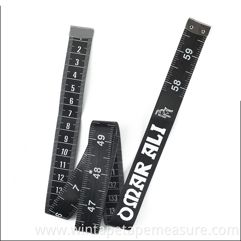 150cm/60inch soft fiberglass fancy ruler for tailor cm tape measure for print length measuring tools upon Your Design